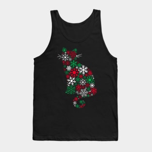 Christmas Cat Tank Top